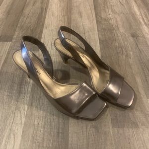 Antonio Melani Metallic Heels